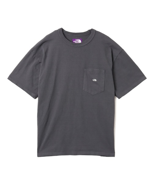 ＜THE NORTH FACE PURPLE LABEL＞Tシャツ THE NORTH FACE PURPLE LABEL H/S Logo Tee Black 21SS-I（ザ