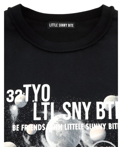 Little sunny bite tシャツ /little bite/cosmic big tee