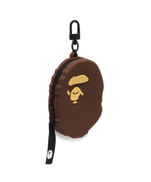 A BATHING APE コインケース HEAD SILICON COIN CASE : ZOZOTOWN