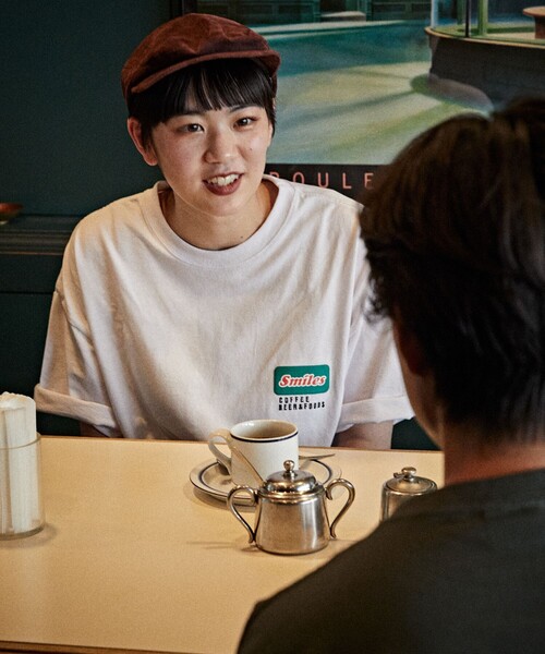 「FREAK'S STORE」 半袖Tシャツ LARGE オフホワイト メンズ