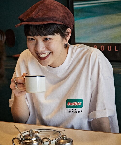 「FREAK'S STORE」 半袖Tシャツ LARGE オフホワイト メンズ