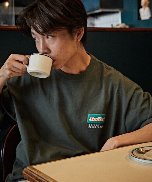 「FREAK'S STORE」 半袖Tシャツ LARGE オフホワイト メンズ