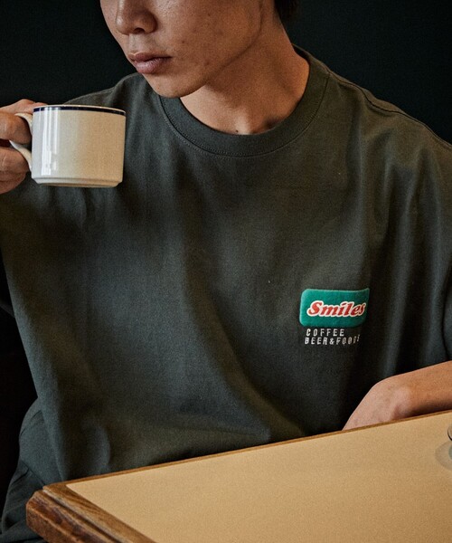 「FREAK'S STORE」 半袖Tシャツ LARGE オフホワイト メンズ