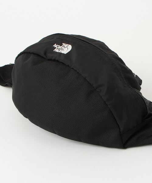 [THE NORTH FACE] вышивка сумка-пояс - черный женский 