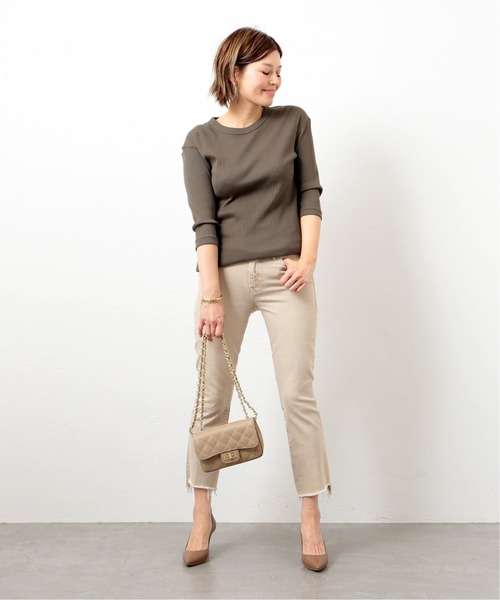 Deuxieme Classe 「Deuxieme Classe」 7分袖カットソー FREE ホワイト  