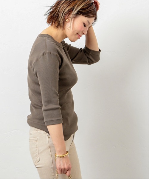 Deuxieme Classe 「Deuxieme Classe」 7分袖カットソー FREE ホワイト  