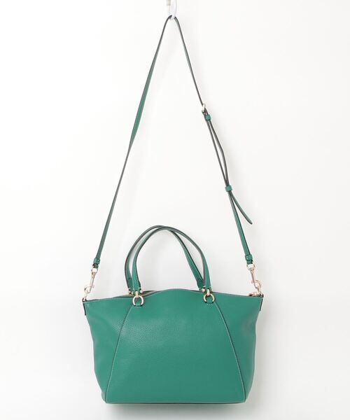 『美品COACH 2wayレザー ショルダーバッグ ハンドバッググリーン COACH 「COACH」 2WAYバッグ - グリーン レディース : ZOZOTOWN