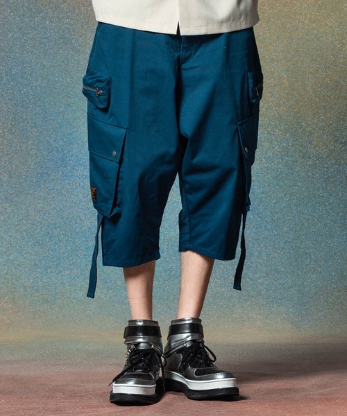 glamb サルエルパンツ　サイズM glamb 「glamb」 サルエルパンツ M ブルー メンズ : ZOZOTOWN