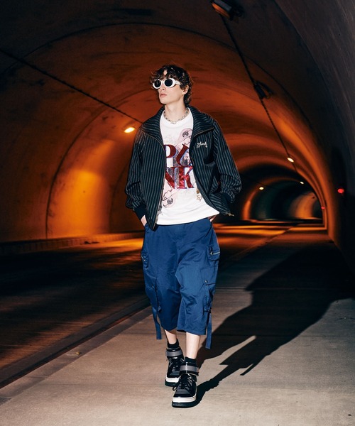 glamb サルエルパンツ 青 glamb 「glamb」 サルエルパンツ M ブルー メンズ : ZOZOTOWN