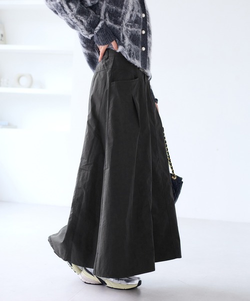 VIS（ビス） スカート ウエスト切替デザインフレアスカート : ZOZOTOWN