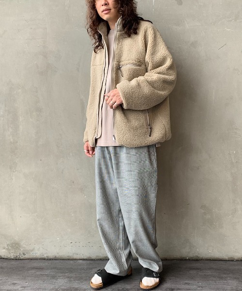 GYMPHLEX（ジムフレックス） ブルゾン アウター COZY LIGHT ボア