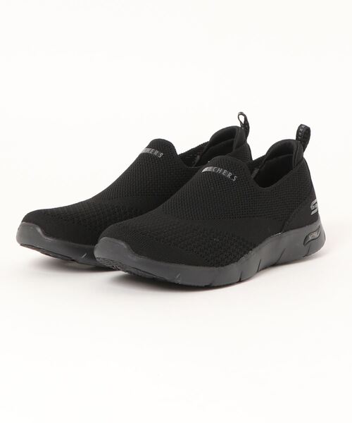 SKECHERS 「SKECHERS」 スリッポン 23.5cm ブラック×ブラック SKECHERS 「SKECHERS」 スリッポン 23.5cm ブラック×ブラック