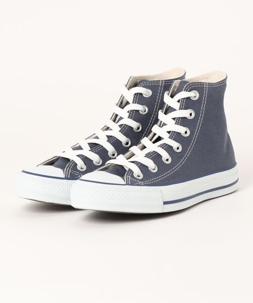 「CONVERSE」 ハイカットスニーカー 24.5cm ブラック レディース