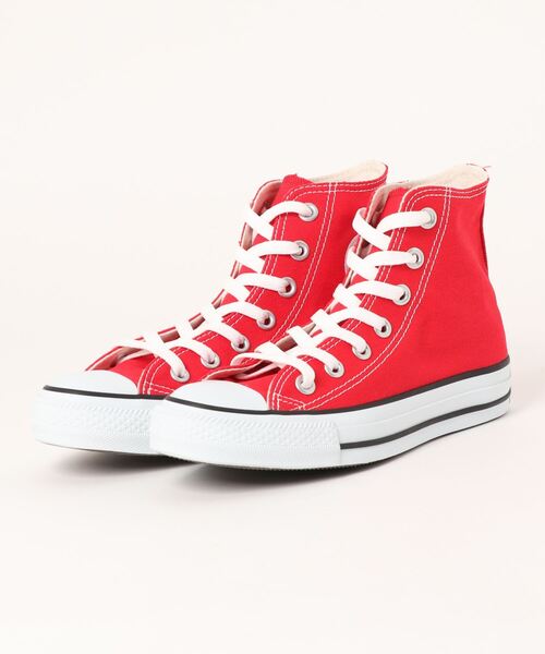 「CONVERSE」 ハイカットスニーカー 24.5cm ブラック レディース