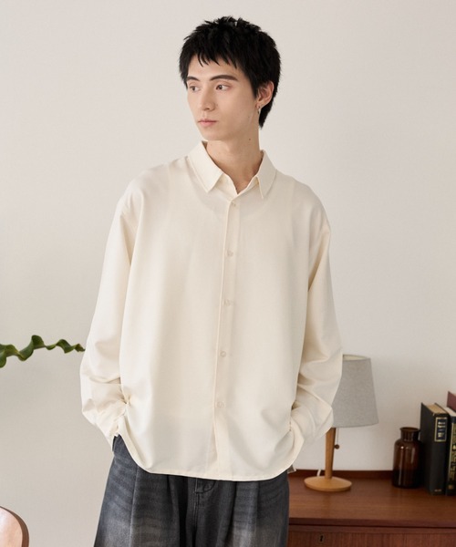 LUCY（ルーシー） シャツ LUCY/「25年秋冬新作」ルーズシルエット