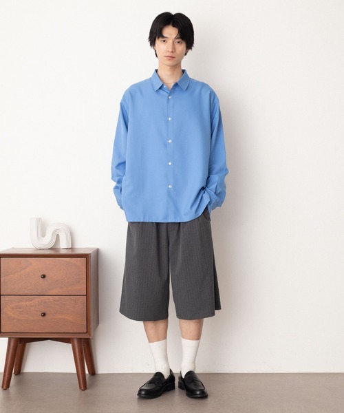 LUCY（ルーシー） シャツ LUCY/ルーズシルエットボックスシャツ メンズ