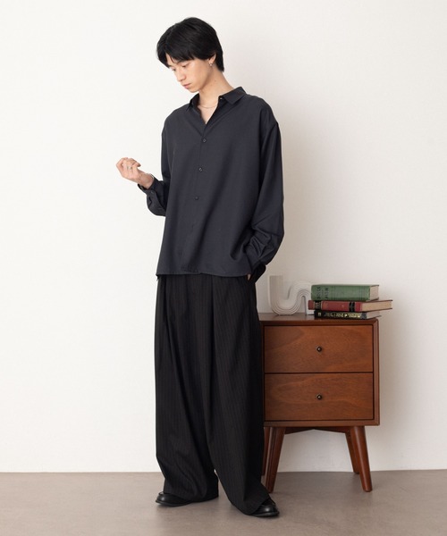 LUCY（ルーシー） シャツ LUCY/ルーズシルエットボックスシャツ メンズ