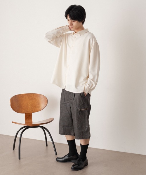 LUCY（ルーシー） シャツ LUCY/ルーズシルエットボックスシャツ メンズ