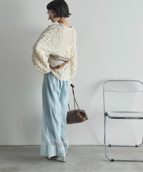 「THE YOn」 ジップアップブルゾン FREE ブラック レディース_画像4