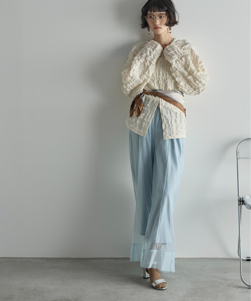 「THE YOn」 ジップアップブルゾン FREE ブラック レディース_画像6