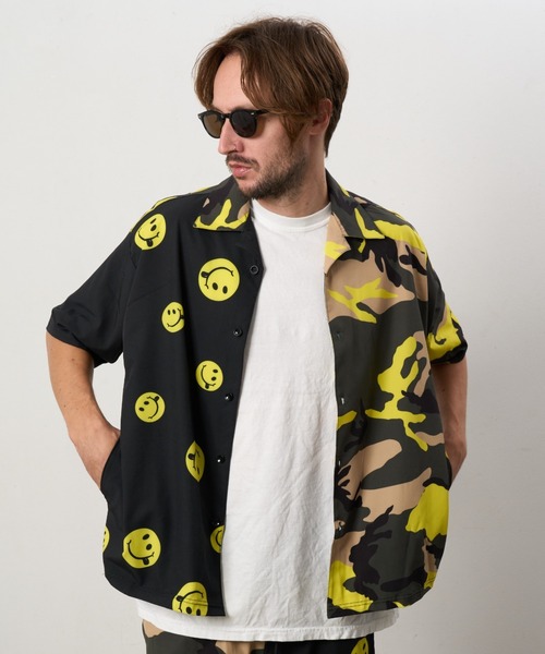 「STUD MUFFIN」 半袖シャツ 2 ブラック メンズ_画像6