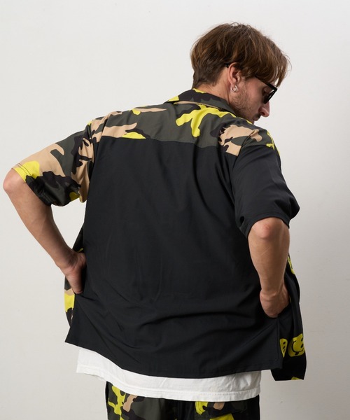 「STUD MUFFIN」 半袖シャツ 2 ブラック メンズ_画像7