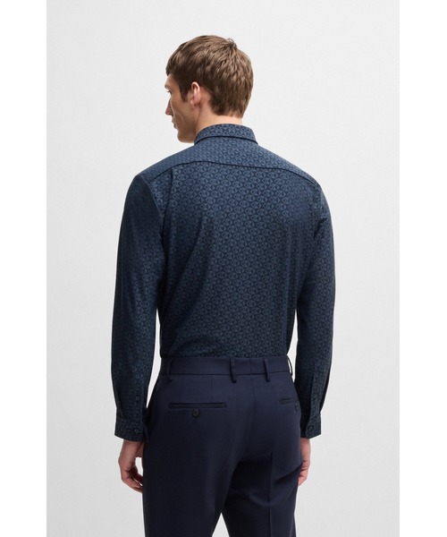 BOSS（HUGO BOSS） シャツ スリムフィットシャツ パフォーマンス