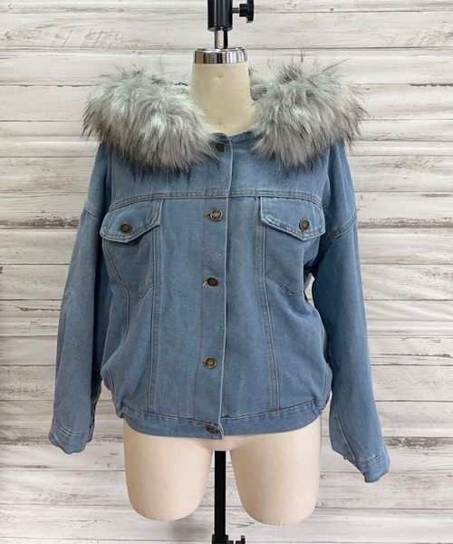 Jewelobe（ジュエローブ） ブルゾン アウター 「ファー取り外し可