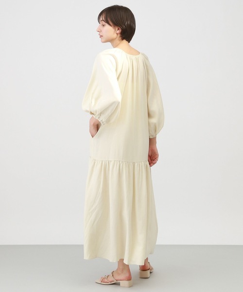 「A part by」 半袖ワンピース FREE アイボリー レディース_画像5