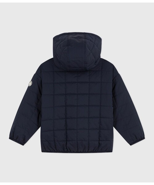 プチバトー　フード付きダウン PETIT BATEAU（プチバトー） ダウン アウター 中綿入りフード