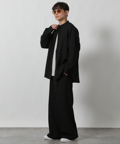 LAKOLE（ラコレ） パンツ 「セットアップ可」STR/PEバギーパンツ