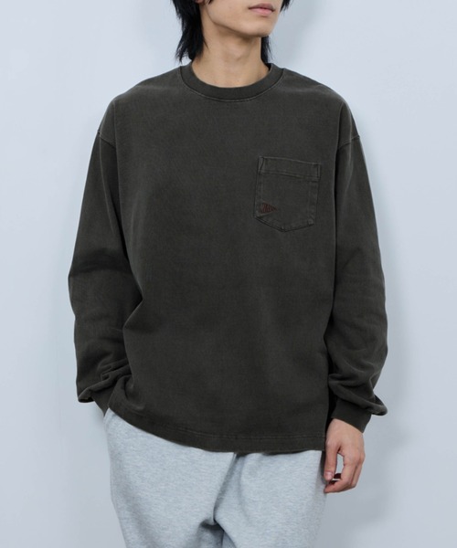 NAVY tシャツ 「NAVY / ネイビー」 リラックスヘビーウェイトロングT