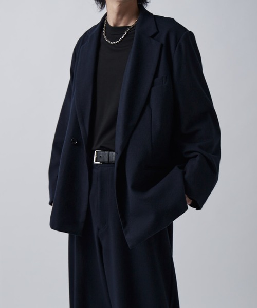 【美品】 Lui’s （ルイス） オーバーサイズ テーラード ジャケット 黒 S Lui's（ルイス） ジャケット テーラードジャケット ウォームセミ