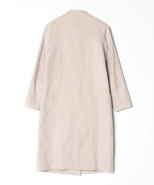 【美品】Unlted Tokyo ノーカラーコート　ベージュ 1 UNITED TOKYO（ユナイテッドトウキョウ） ノーカラーコート 1 ベージュ