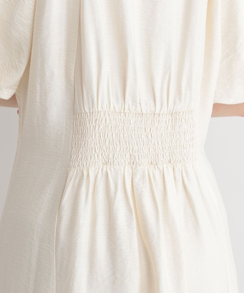 「Andemiu」 半袖ワンピース FREE オレンジ レディース_画像2