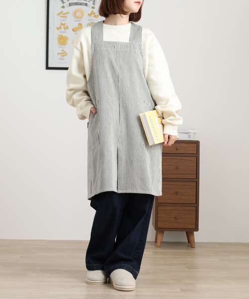 エプロン ヒッコリー クロスオーバーワークエプロン : ZOZOTOWN Yahoo