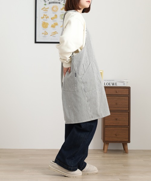 エプロン ヒッコリー クロスオーバーワークエプロン : ZOZOTOWN Yahoo