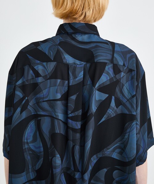 LiNoH（リノー） 半袖シャツ 2 ブルー メンズ : ZOZOTOWN Yahoo!店