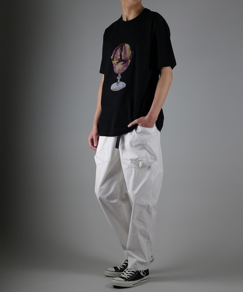 「n(n) BY NUMBER (N)INE」 半袖Tシャツ 3 ホワイト系その他 メンズ_画像2