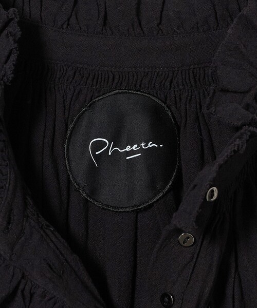 Pheeta（フィータ） ブラウス シャツ 「Pheeta」Clem ショートスリーブ