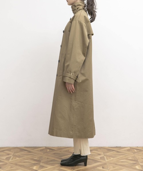 「UR Lab.」 トレンチコート MEDIUM ベージュ レディース_画像5