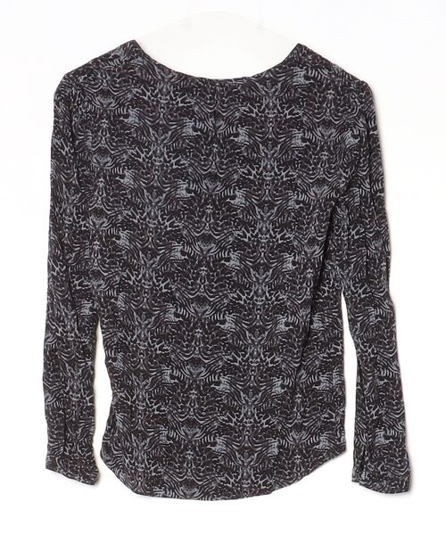 「COMPTOIR DES COTONNIERS」 長袖ブラウス 7 ブラック レディース_画像2