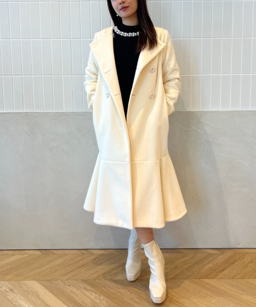 「EIMY ISTOIRE」 ニットワンピース FREE ブラック レディース_画像6