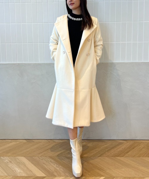 「EIMY ISTOIRE」 ニットワンピース FREE ブラック レディース_画像7