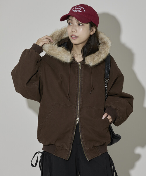 FREAK'S STORE（フリークスストア） ブルゾン アウター 「ファー脱着