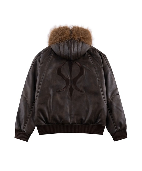 SUPPLIER（サプライヤー） ma1 ma-1 MA-1｜Faux Fur Hooded Bomber