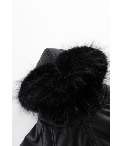 SUPPLIER（サプライヤー） ma1 ma-1 MA-1｜Faux Fur Hooded Bomber