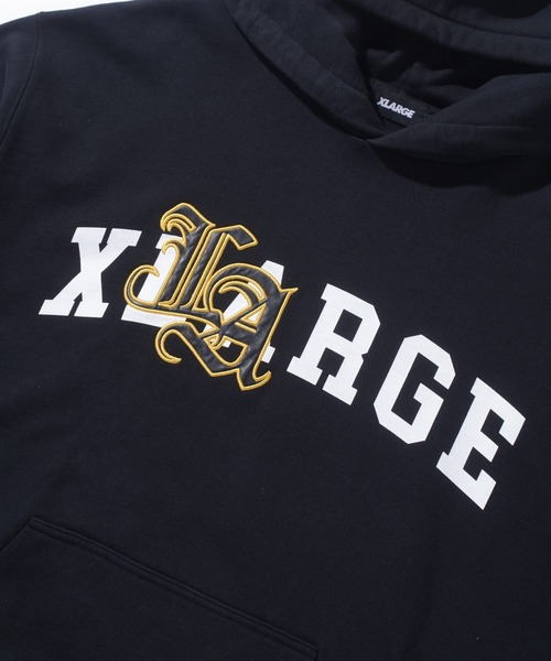 XLARGE（エクストラ ラージ） パーカー LA PATCHED HOODED SWEATSHIRT