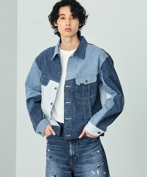 Lee（リー） デニムジャケット「COMPILATIONコラボ」 LARGE ブルー系
