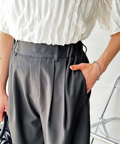 「GeeRA」 パンツ X-LARGE ブラック レディース_画像3